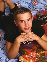 Badass twink gets all naked and shows some skin