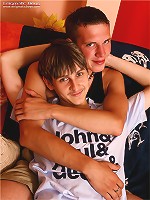 Twink poses naked by the water